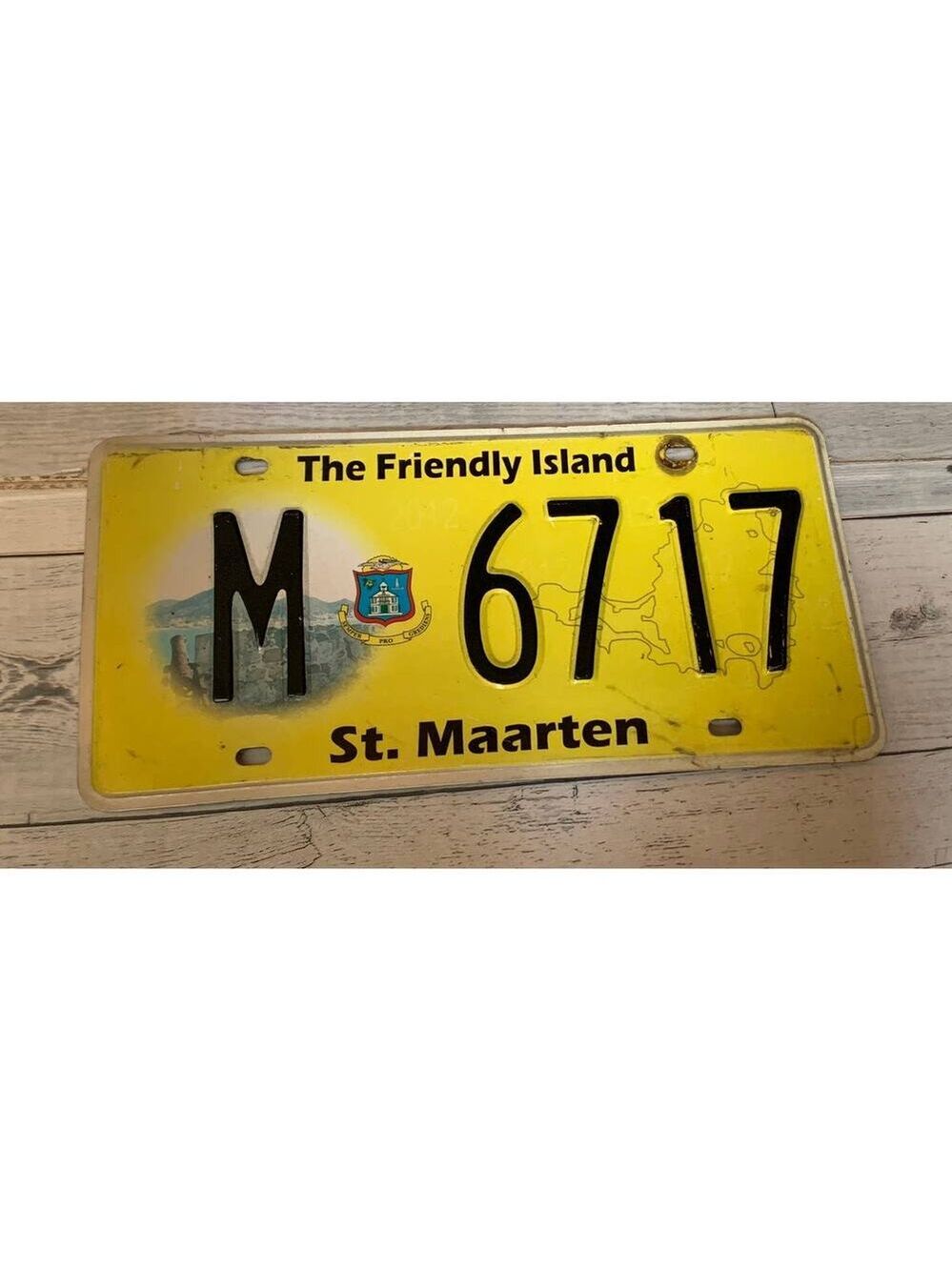 St. Maarten The Friendly Island License Car Plate auto Island decoration